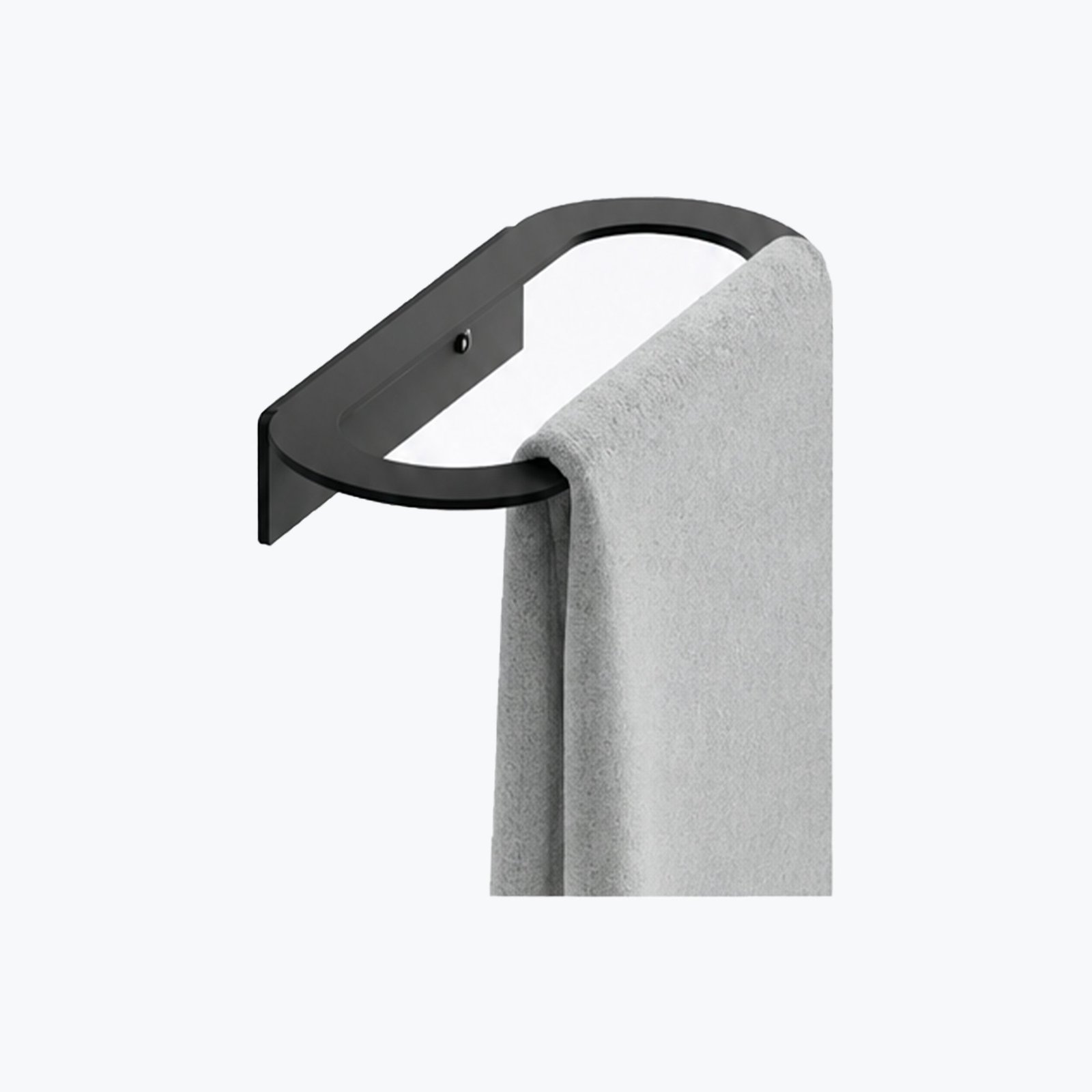 Towel Ring in Matt Black finish