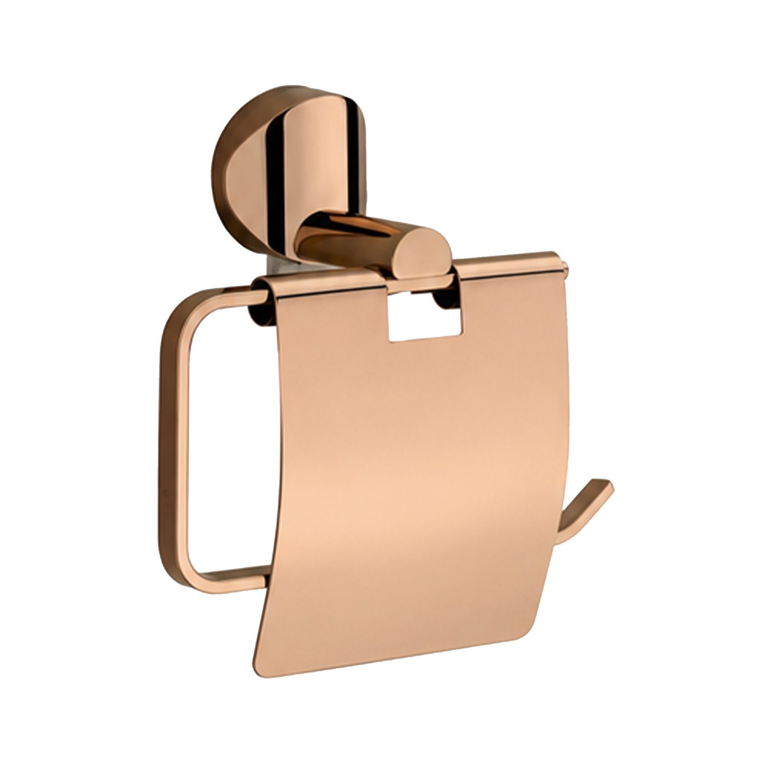 Toilet Paper Holder in Rose Gold finish