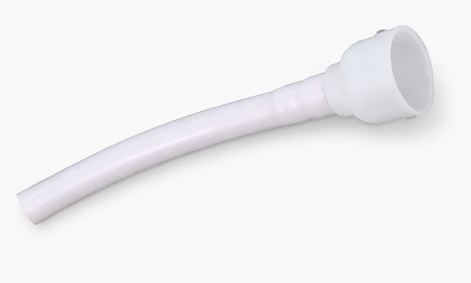 PVC Urinal Waste Pipe With Tail White